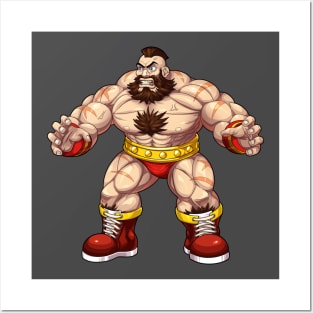 Zangief Posters and Art